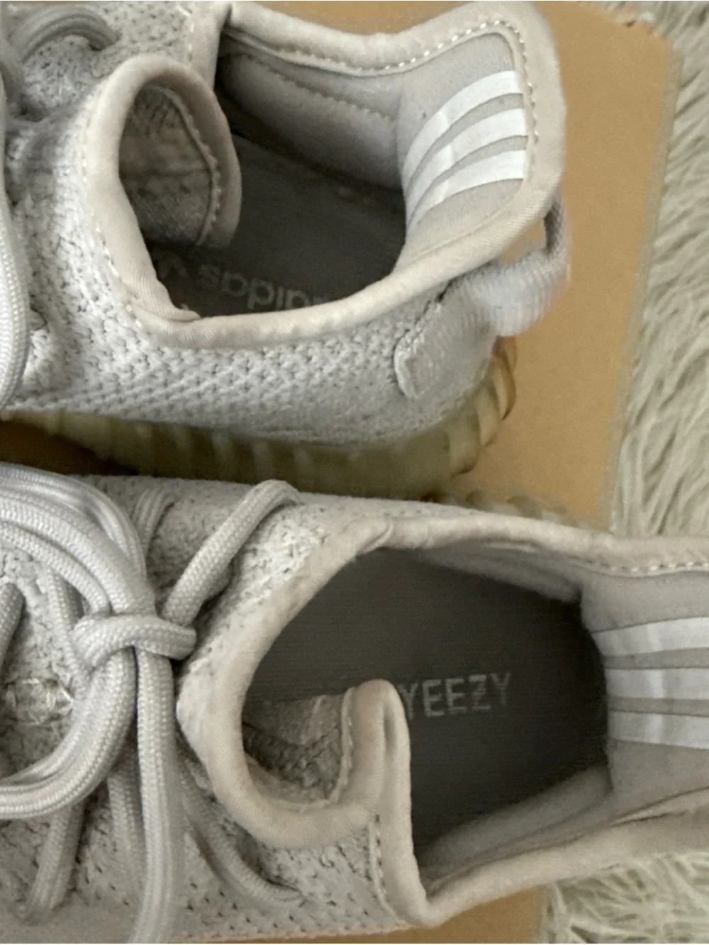 adidas Kids Yeezy Boost 350 V2 - Light Taupe